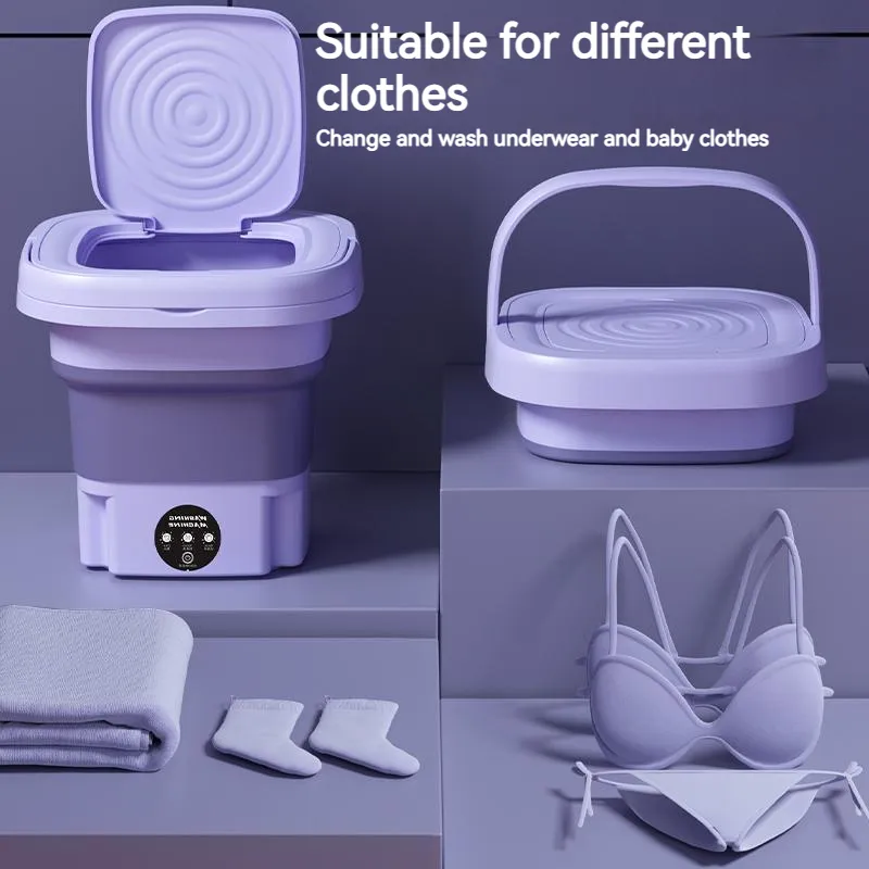 Foldable Mini Laundry Machine